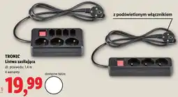 Lidl TRONIC Listwa zasilająca oferta