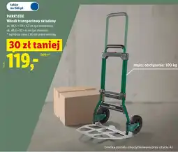 Lidl PARKSIDE Wózek transportowy składany oferta