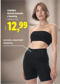 Lidl ESMARA Kolarki damskie z bawełną oferta