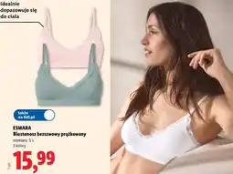 Lidl ESMARA Biustonosz bezszwowy prążkowany oferta