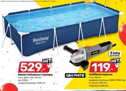 Bricomarche Basen stelażowy z pompą Bestway Steel Pro oferta