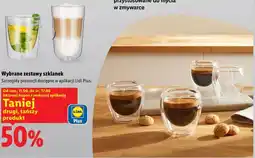 Lidl Wybrane zestawy szklanek oferta