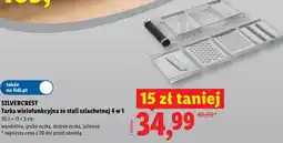 Lidl SILVERCREST Tarka wielofunkcyjna ze stali szlachetnej 4 w 1 oferta
