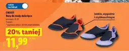 Lidl CRIVIT Buty do wody dziecięce oferta