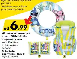 Bricomarche Akcesoria basenowe z serii Stitch&Lilo oferta