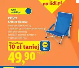 Lidl CRIVIT Krzesło plażowe oferta