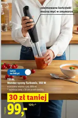 Lidl TEFAL Blender ręczny Turbomix, 350 W oferta