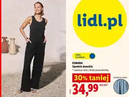 Lidl ESMARA Spodnie damskie oferta