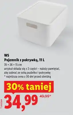 Lidl W5 Pojemnik z pokrywką oferta