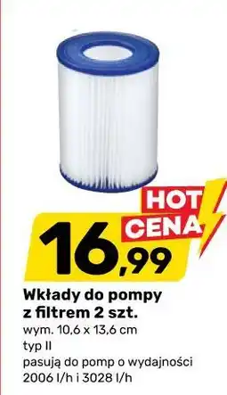 Bricomarche Wkłady do pompy z filtrem 2 szt oferta