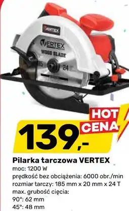 Bricomarche Pilarka tarczowa VERTEX oferta
