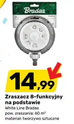 Bricomarche Zraszacz 8-funkcyjny na podstawie White Line Bradas oferta