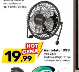 Bricomarche Wentylator USB oferta