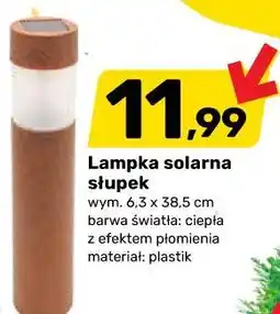 Bricomarche Lampka solarna słupek oferta