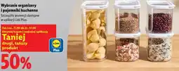 Lidl Wybrane organizery i pojemniki kuchenne oferta
