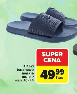 Carrefour Klapki basenowe Dunlop oferta