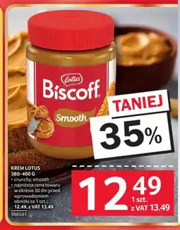 Selgros Krem Lotus Biscoff crunchy oferta