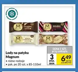Makro Lody na patyku Magnum oferta