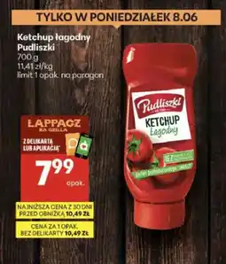 Delikatesy Centrum Ketchup łagodny Pudliszki oferta