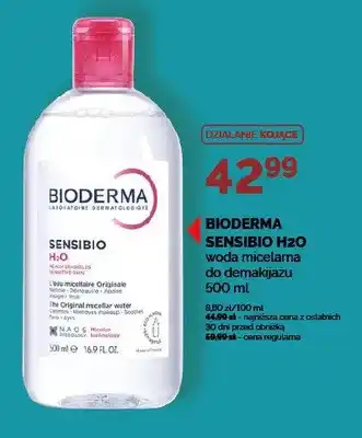 Ziko Dermo Woda micelarna do demakijażu Bioderma Sensibio H2O oferta
