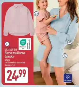 ALDI Bluzka muślinowa damska UP2FASHION oferta