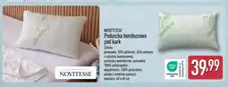 ALDI Poduszka bambusowa pod kark NOVITESSE 40x60cm oferta