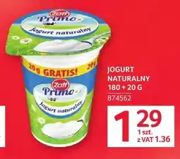 Selgros Jogurt naturalny Primo Zott oferta