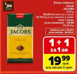 Carrefour Kawa mielona Jacobs oferta