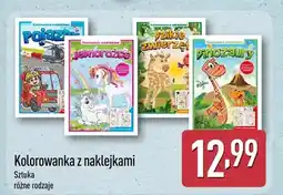 ALDI Kolorowanka z naklejkami oferta