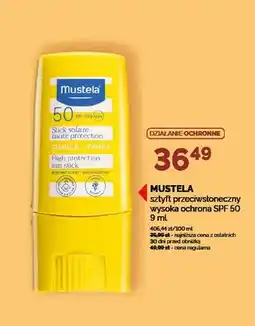 Ziko Dermo Sztyft przeciwsłoneczny wysoka ochrona SPF 50 MUSTELA oferta