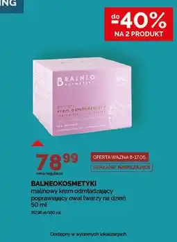 Ziko Dermo Krem odmładzający malinowy poprawiający owal twarzy na dzień BALNEOKOSMETYKI oferta