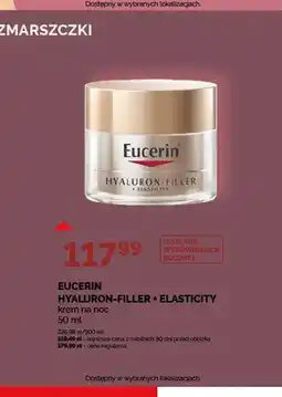 Ziko Dermo Krem na noc Eucerin Hyaluron-Filler + Elasticity oferta