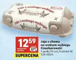 Delikatesy Centrum Jaja z chowu na wolnym wybiegu Czachorowski rozmiar M oferta