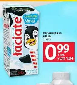 Selgros Mleko UHT 3,5% Łaciate oferta