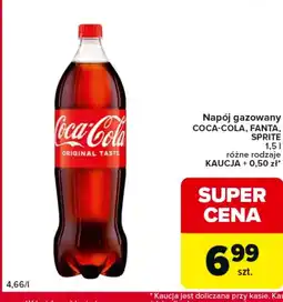 Globi Napój gazowany Coca-Cola oferta