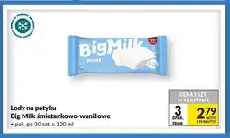 Makro Lody na patyku Big Milk śmietankowo-waniliowe oferta