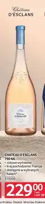 Selgros Wino Chateau d'Esclans różowe wytrawne Francja oferta
