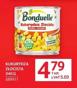 Selgros Kukurydza złocista Bonduelle oferta