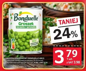 Selgros Groszek konserwowy Bonduelle oferta