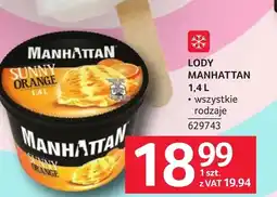 Selgros Lody Manhattan oferta