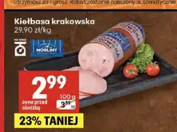 Delikatesy Centrum Kiełbasa krakowska Morliny oferta