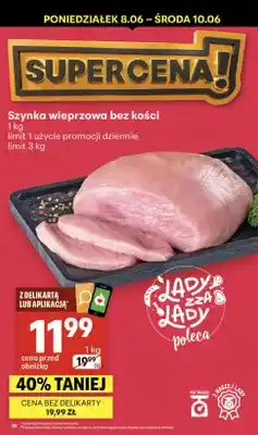 Delikatesy Centrum Szynka wieprzowa bez kości oferta