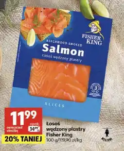 Delikatesy Centrum Łosoś wędzony plastry Fisher King oferta