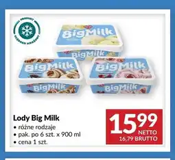 Makro Lody Big Milk oferta