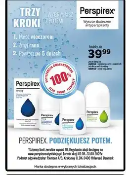 Ziko Dermo Antyperspirant Perspirex Strong oferta