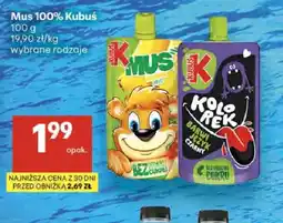 Delikatesy Centrum Mus 100% Kubuś oferta