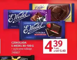 Selgros Czekolada E.Wedel oferta