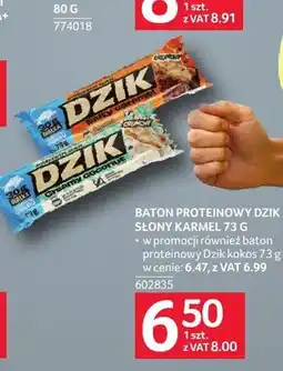 Selgros Baton proteinowy Dzik słony karmel oferta