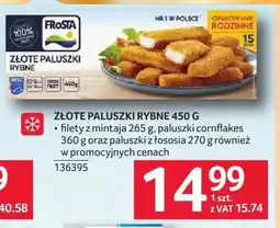 Selgros Złote paluszki rybne Frosta oferta
