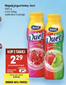 Delikatesy Centrum Napój jogurtowy Jovi Duet o smaku malina-porzeczka oferta
